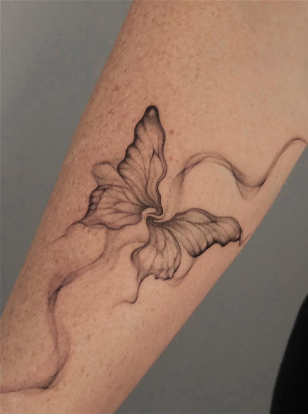 Tattoo by @devamariyaa — black_and_grey, fine_line