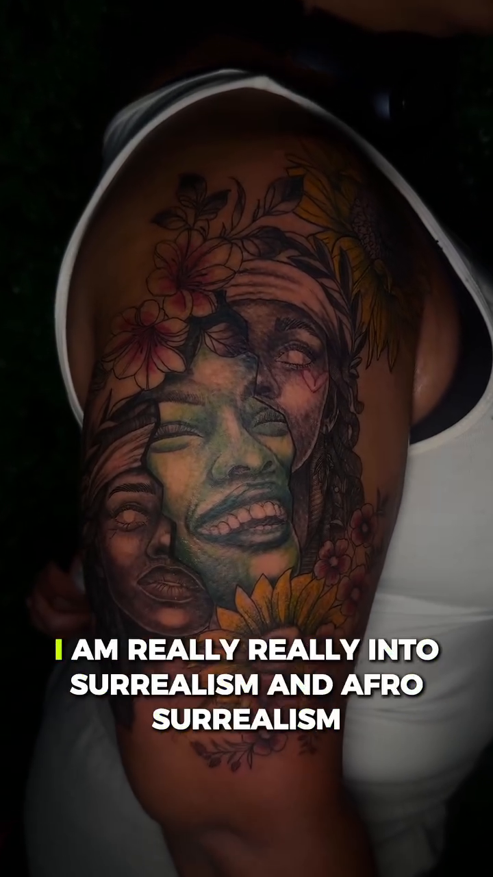 Tattoo by @godqueenkairoh β realism, surrealism