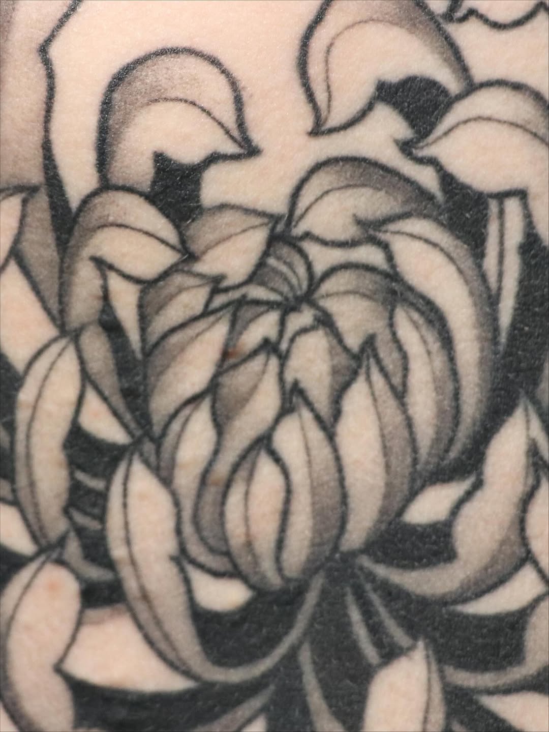 Tattoo by @justina.tattoos — japanese_irezumi, black_and_grey