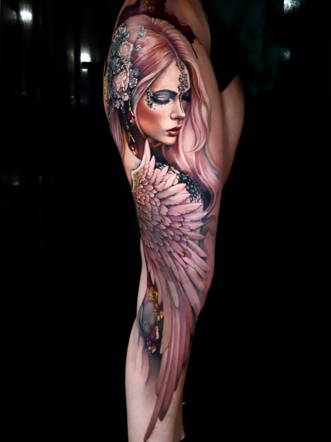 Tattoo work at Tatak International Tatu Expo 2026