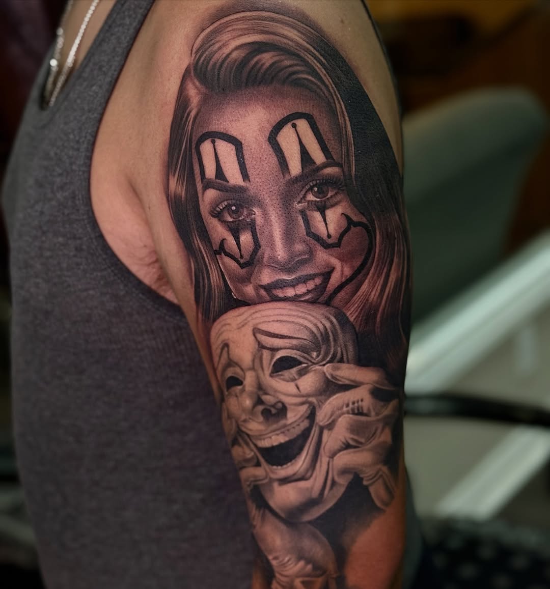 Tattoo by @solistattoos — realism, black_and_grey