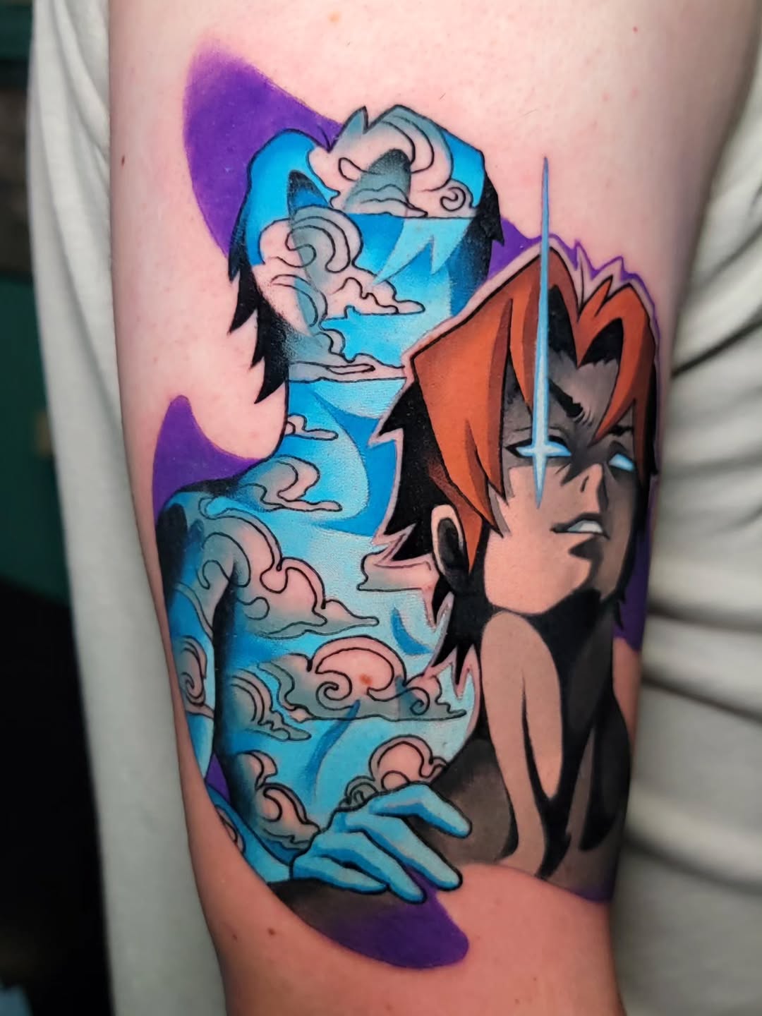 Tattoo by @shaunflinn_tattoos — anime, new_school