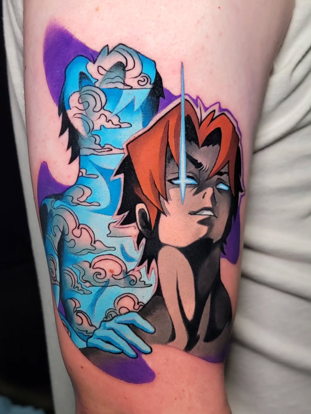 Tattoo by @shaunflinn_tattoos — anime, new_school