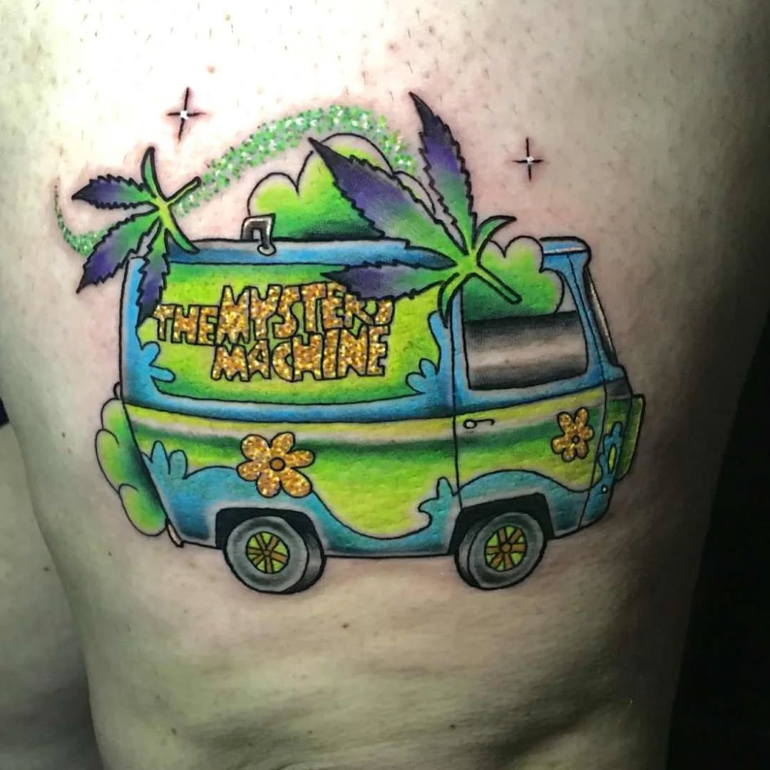 Tattoo by @rando_rad — new_school