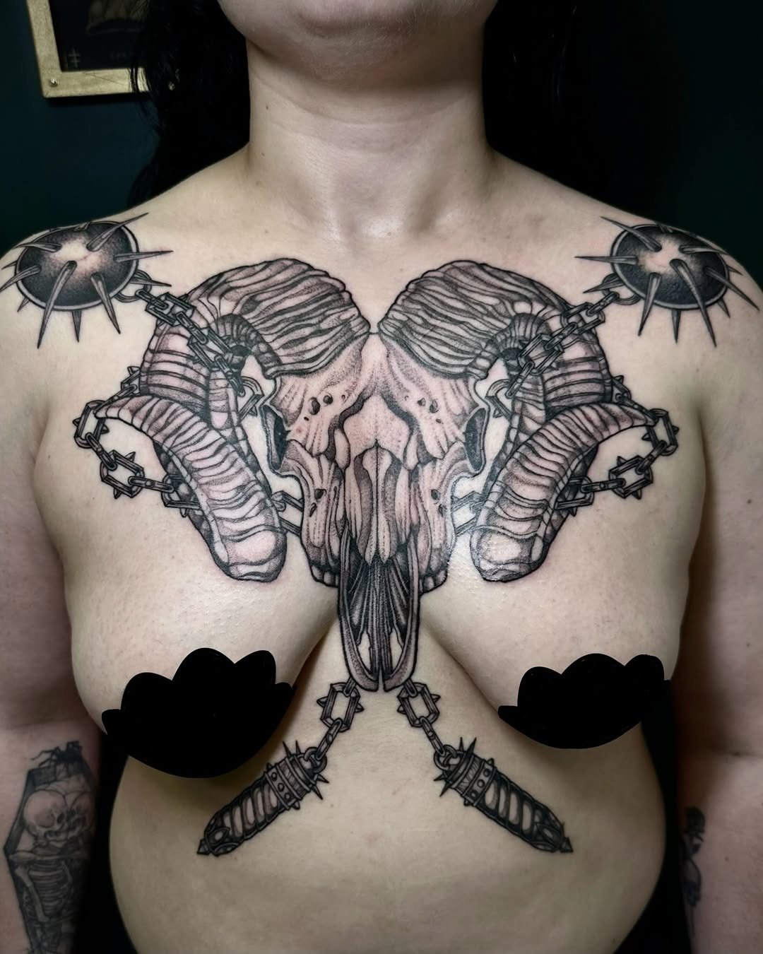 Tattoo by @racheltruskotattoos β black_and_grey, realism