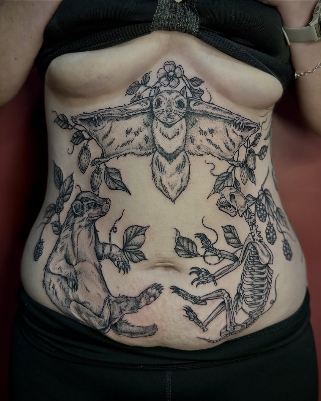 Tattoo by @racheltruskotattoos β realism, black_and_grey
