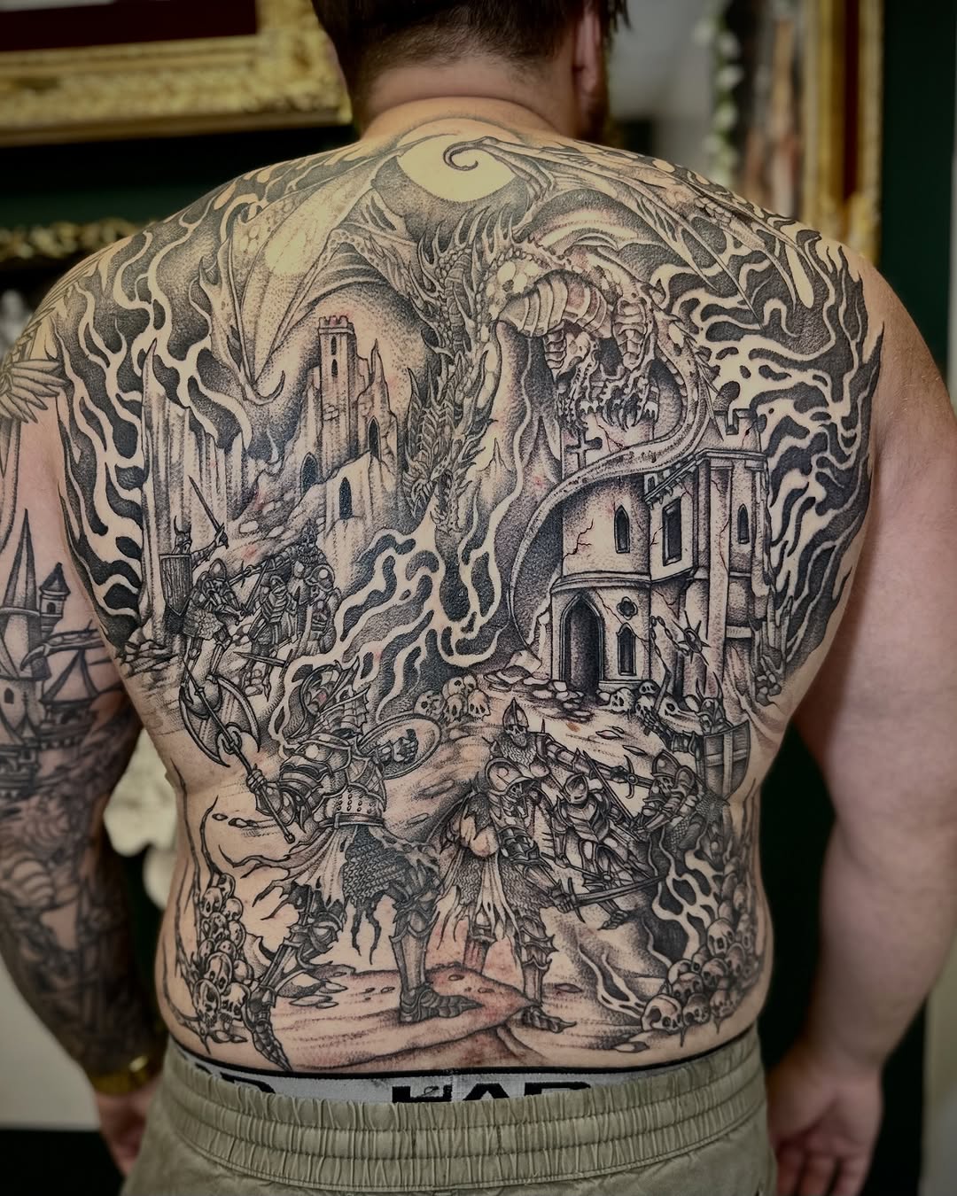 Tattoo by @racheltruskotattoos β black_and_grey, illustrative