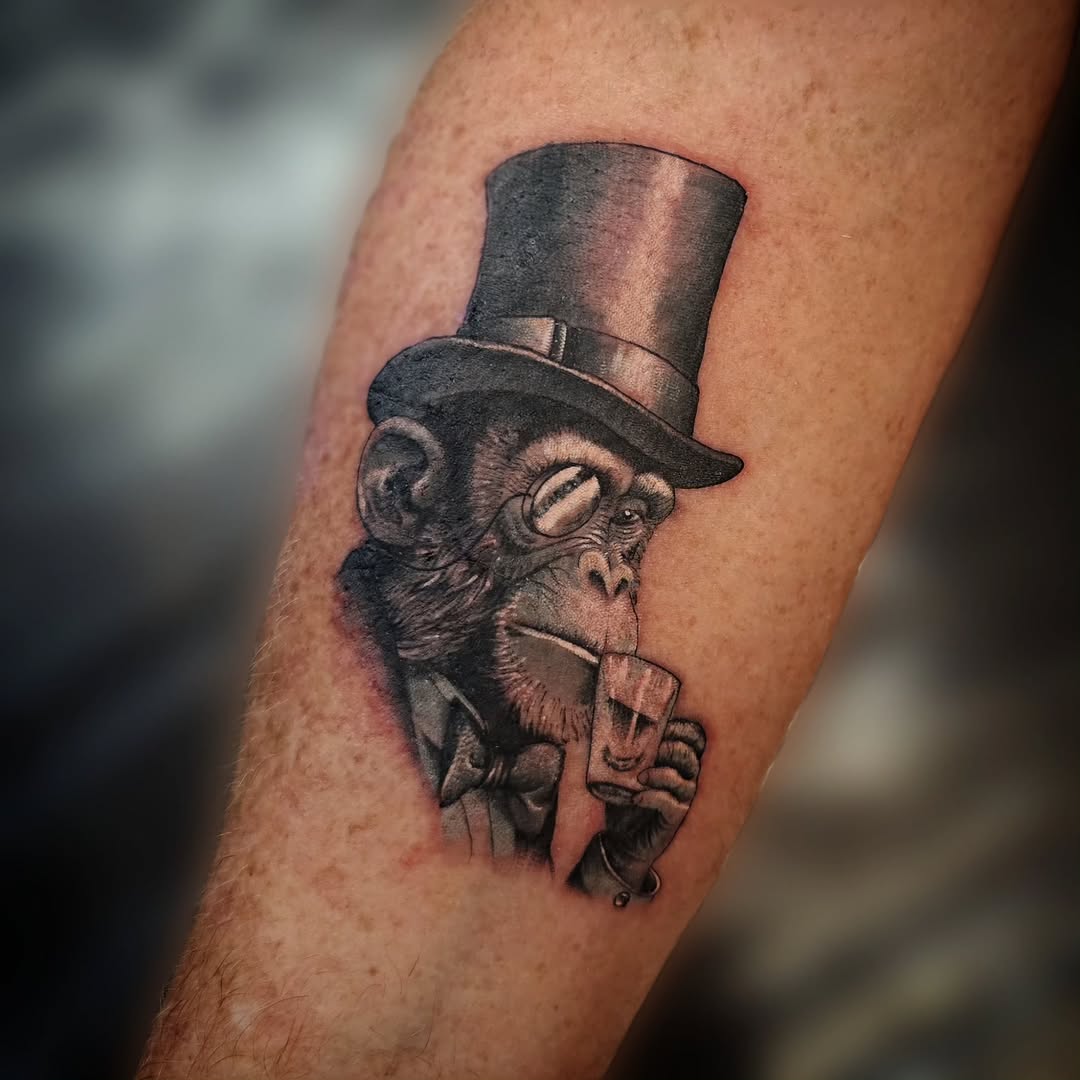 Tattoo by @zalanaxink โ realism, black_and_grey