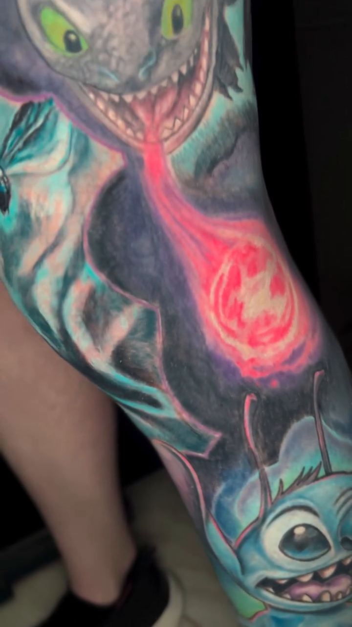 Tattoo by @thedavidlibert โ realism, anime