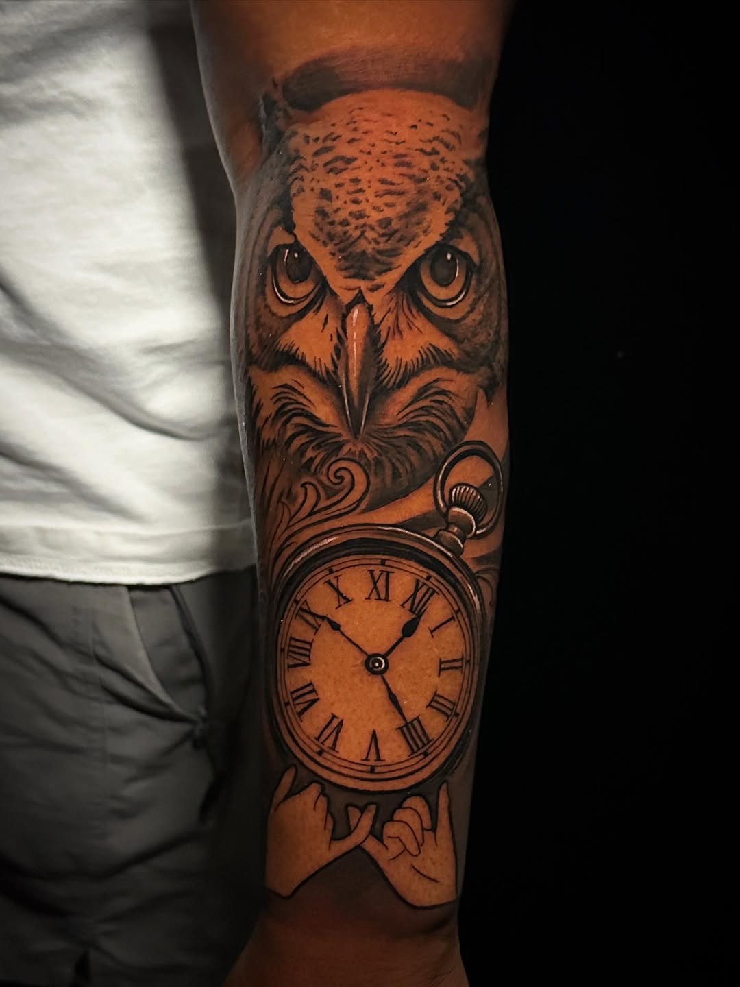 Tattoo by @cambamtattoos — realism, black_and_grey