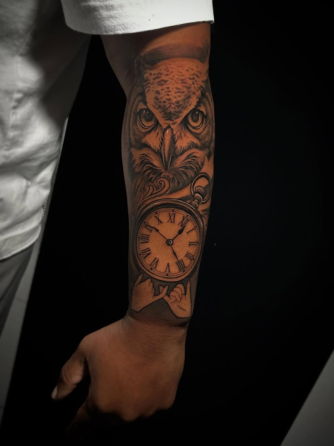 Tattoo by @cambamtattoos — realism, black_and_grey