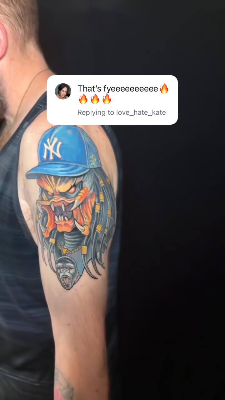 Tattoo by @jayhernandeztattoos — realism, black_and_grey