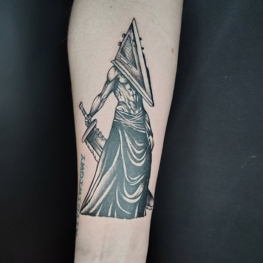 Tattoo by @paper.n.pins — realism, black_and_grey