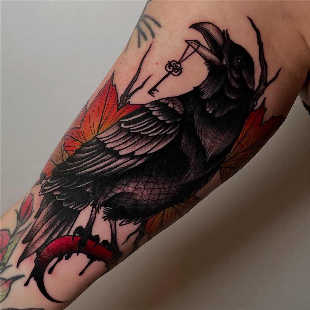 Tattoo by @catharina.brenner.tattoo — black_and_grey, realism