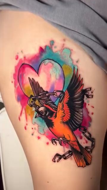 Tattoo by @ef86_vs1 — neo_traditional, trash_polka