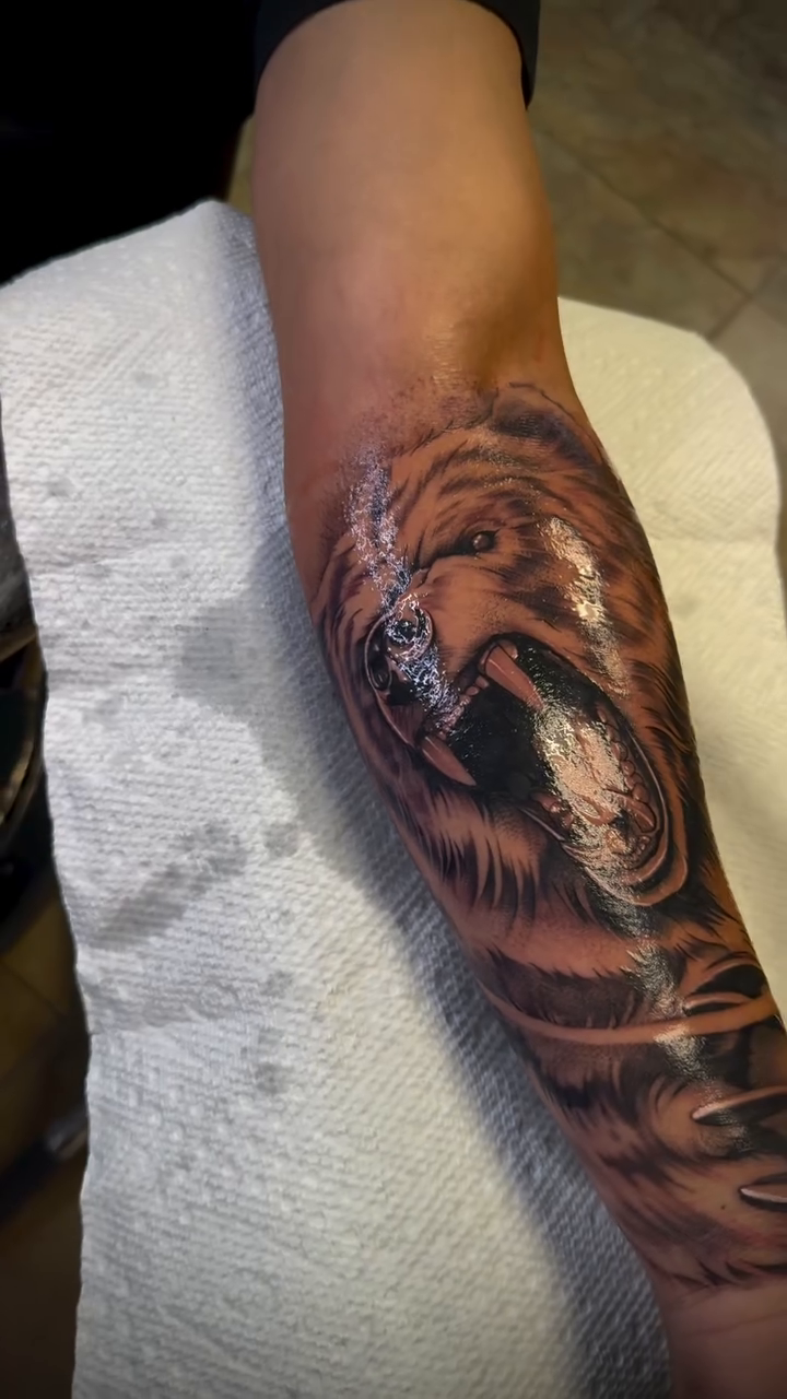 Tattoo by @chris_tattoo87 — realism, black_and_grey