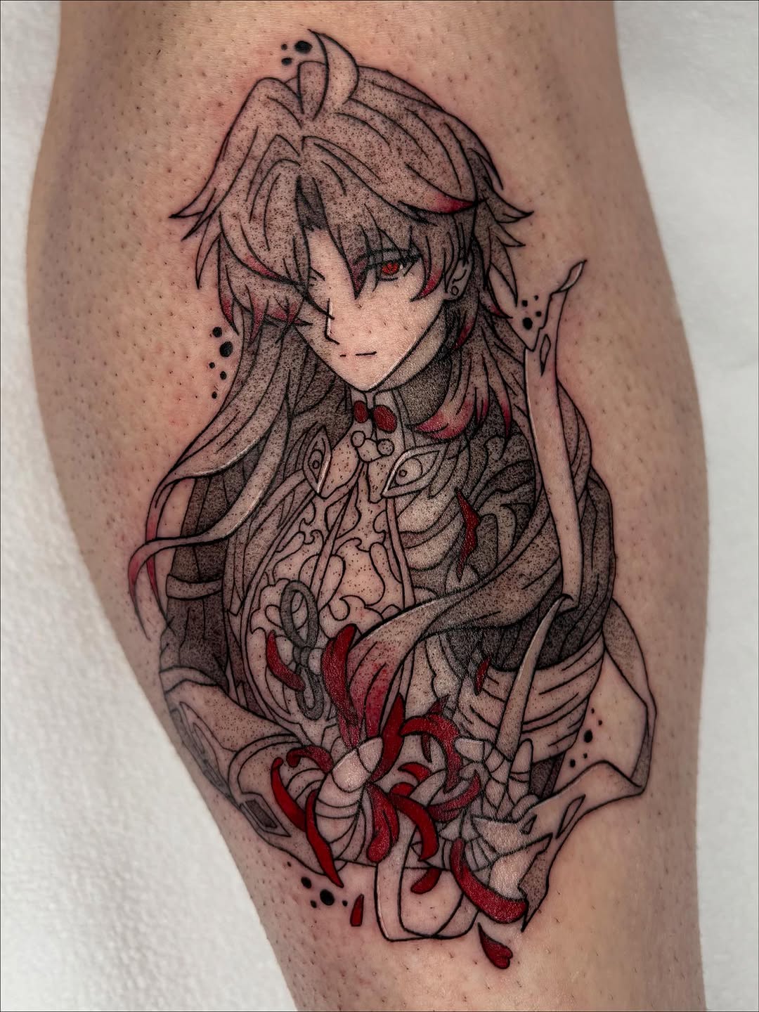Tattoo by @chuuyainks — anime