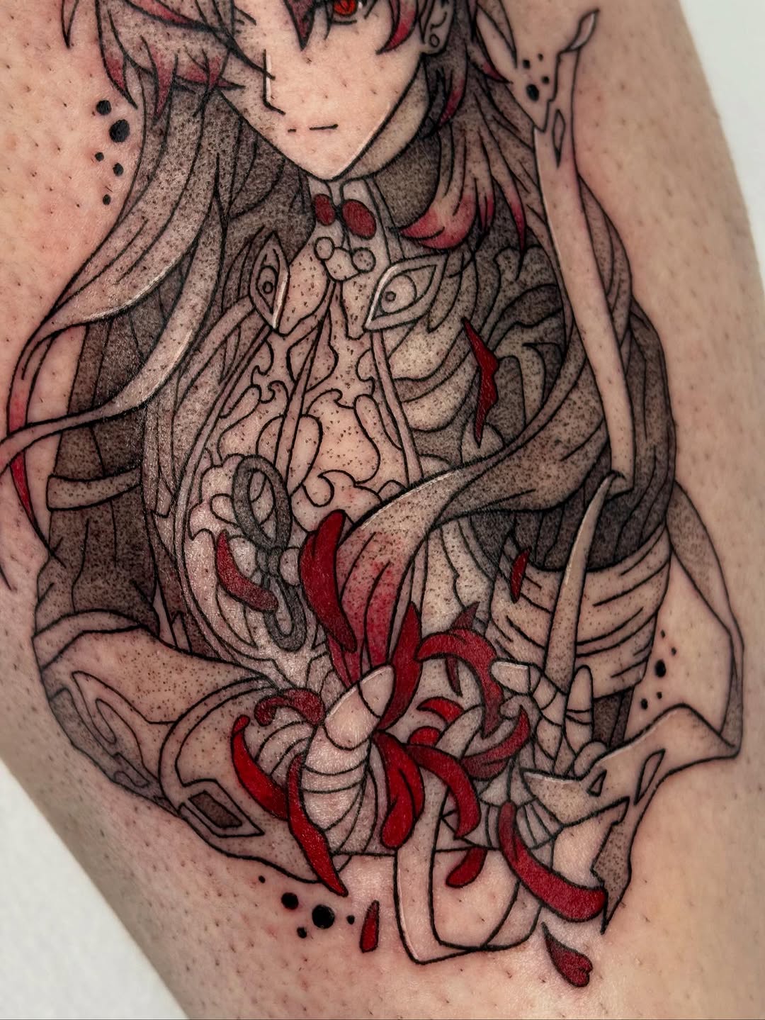 Tattoo by @chuuyainks — anime