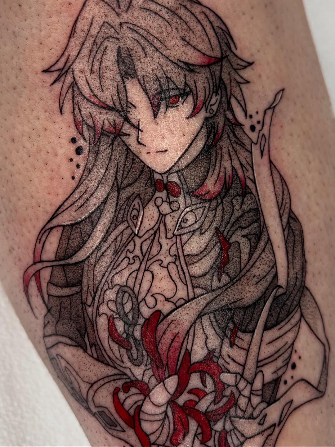 Tattoo by @chuuyainks — anime