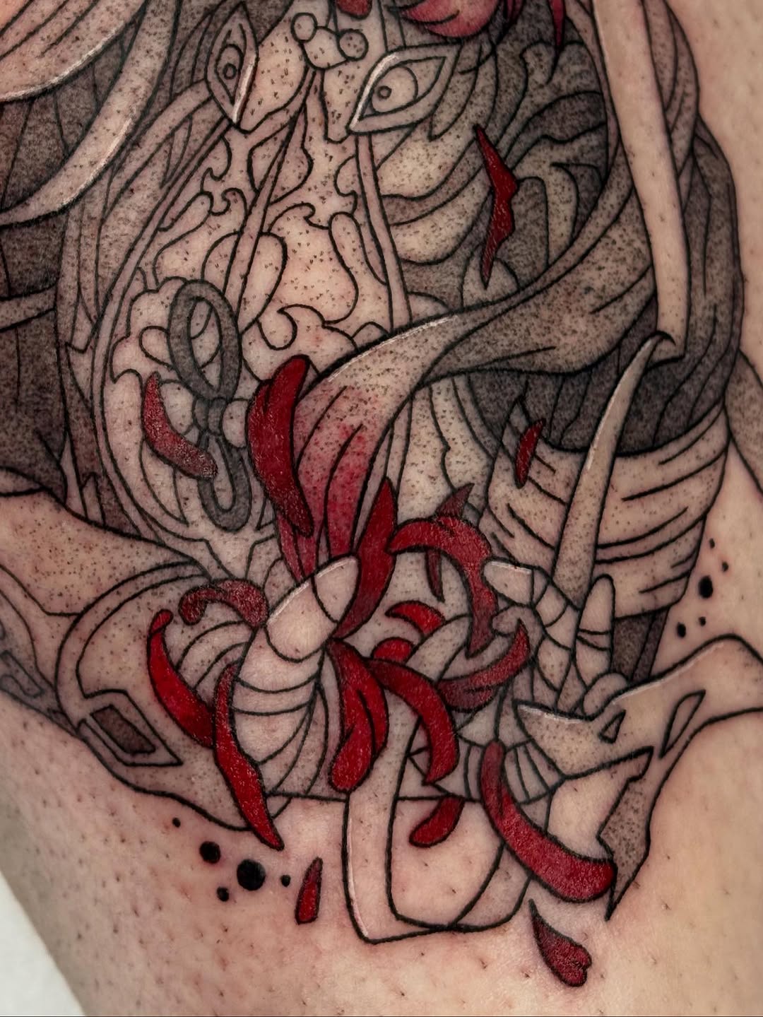Tattoo by @chuuyainks — dark_realism