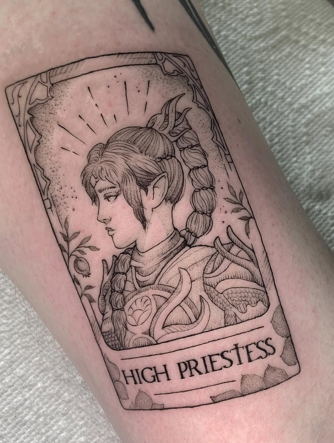 Tattoo by @tattoosbylibbey — black_and_grey