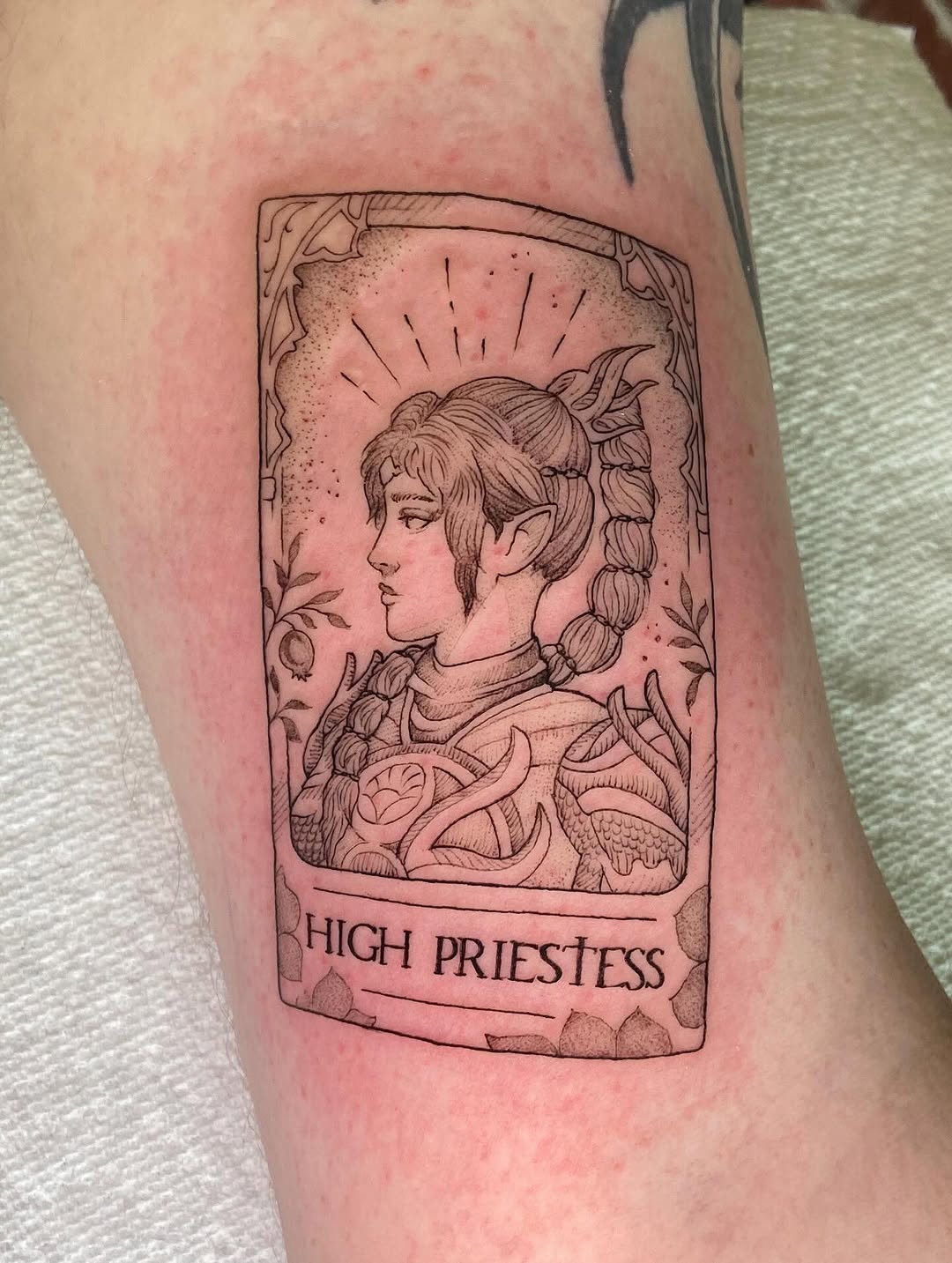 Tattoo by @tattoosbylibbey — black_and_grey