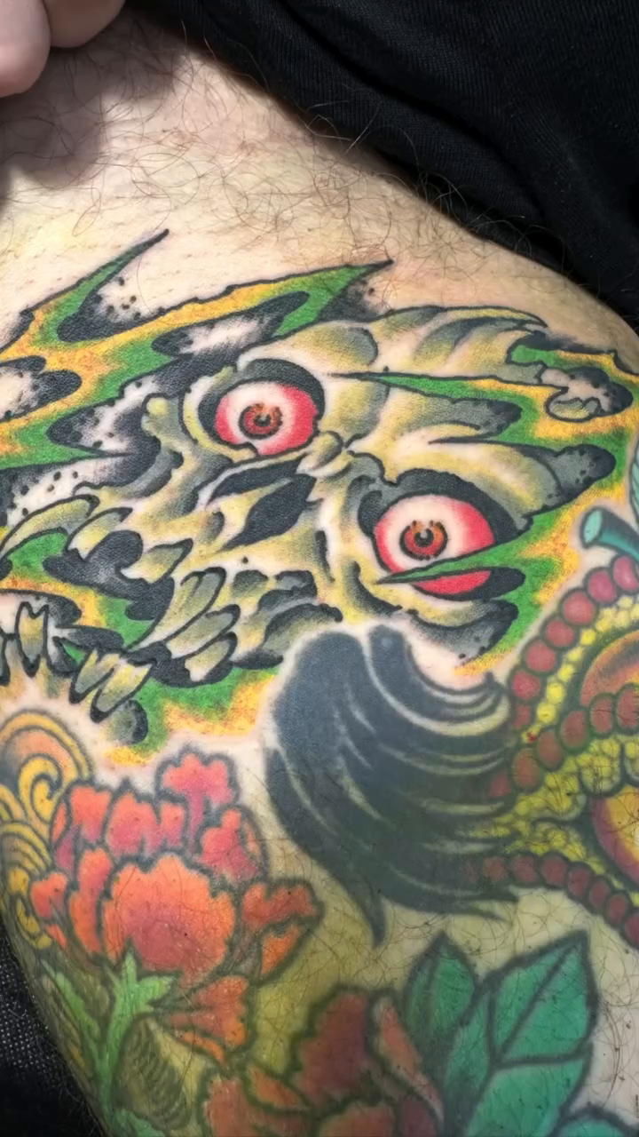 Tattoo by @t_hundahl — japanese_irezumi, neo_traditional