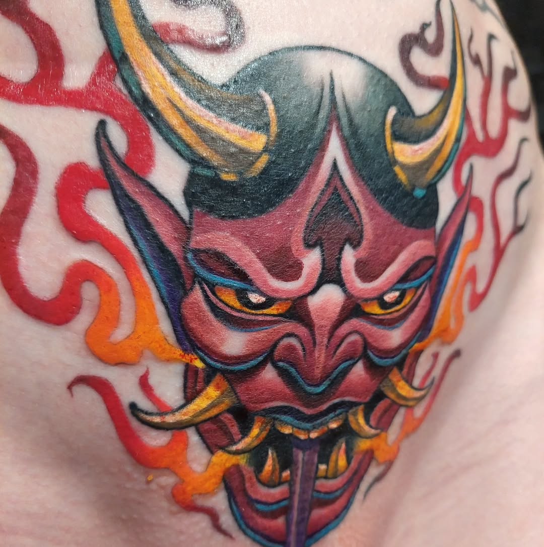 Tattoo by @daniwilsonart โ neo_traditional, japanese_irezumi