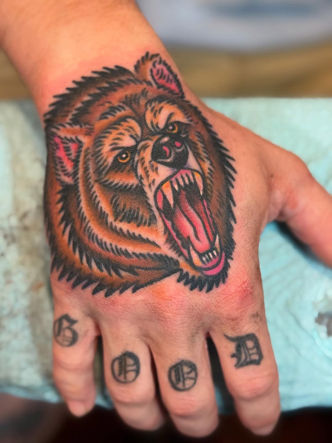 Tattoo by @rosskjones — american_traditional