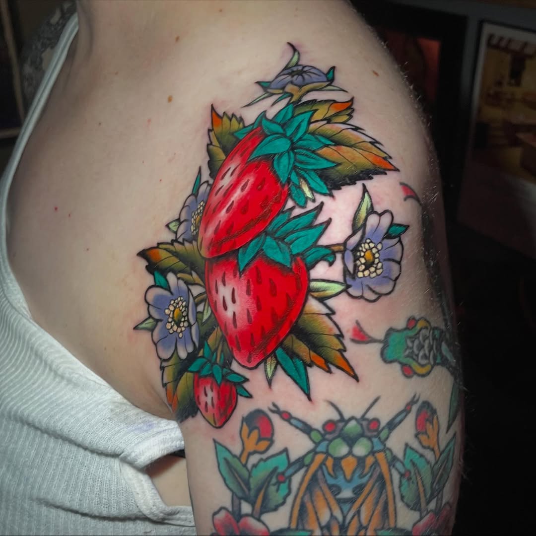 Tattoo by @almostmiketattoos_ — american_traditional, neo_traditional