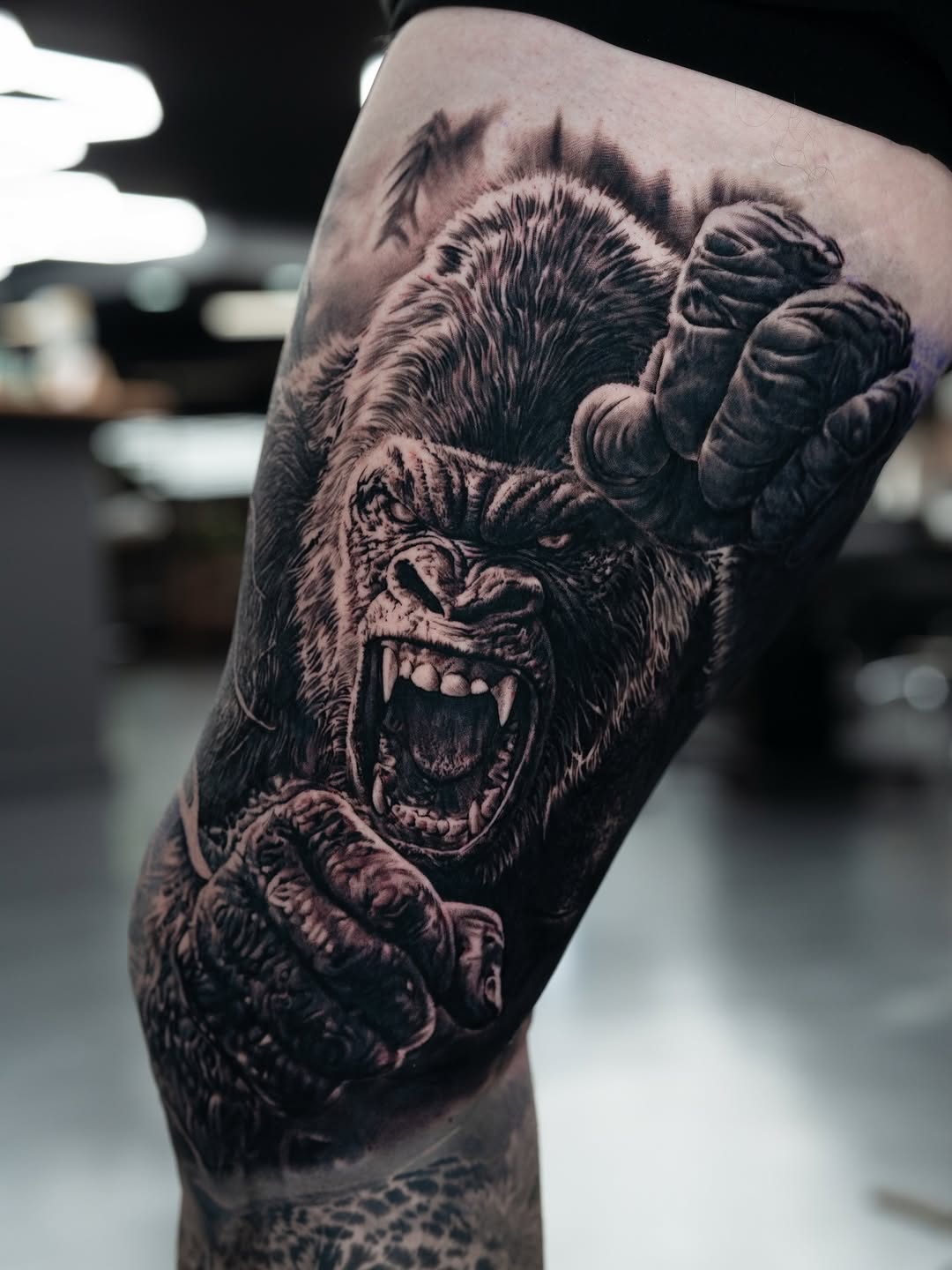 Tattoo by @zakperry_tattoos β realism, black_and_grey