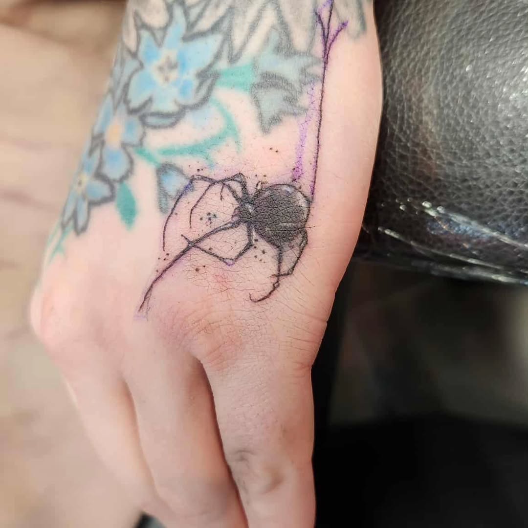 Tattoo by @lady_vonzombiaart — fine_line