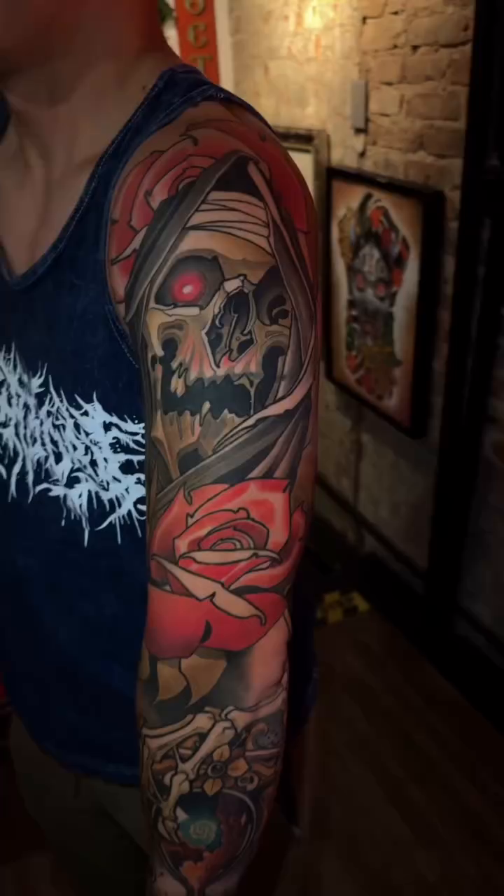 Tattoo by @matttruiano — neo_traditional, realism