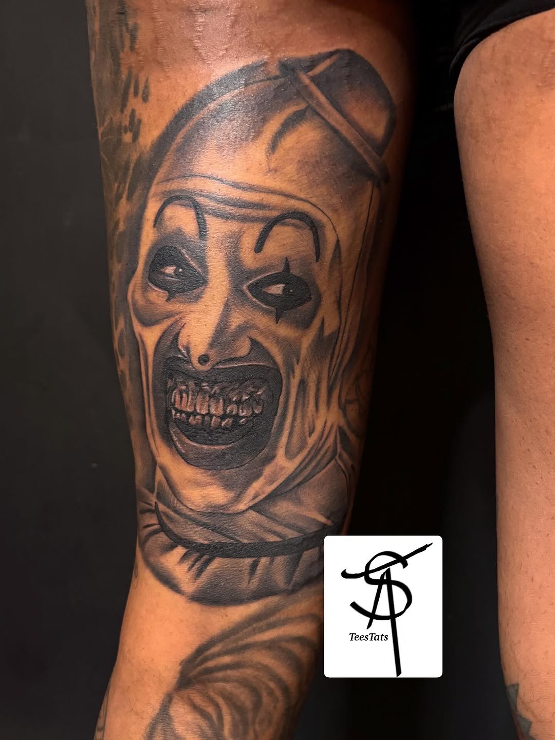 Tattoo by @tatte3_ — realism, dark_realism