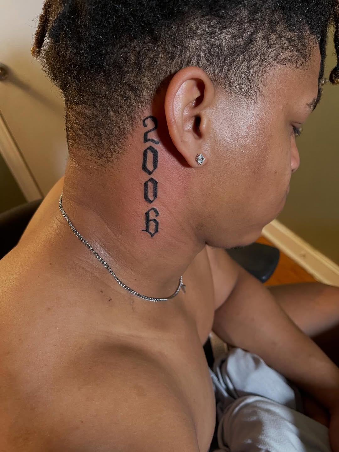 Tattoo by @da_madtatter — lettering_script, blackwork