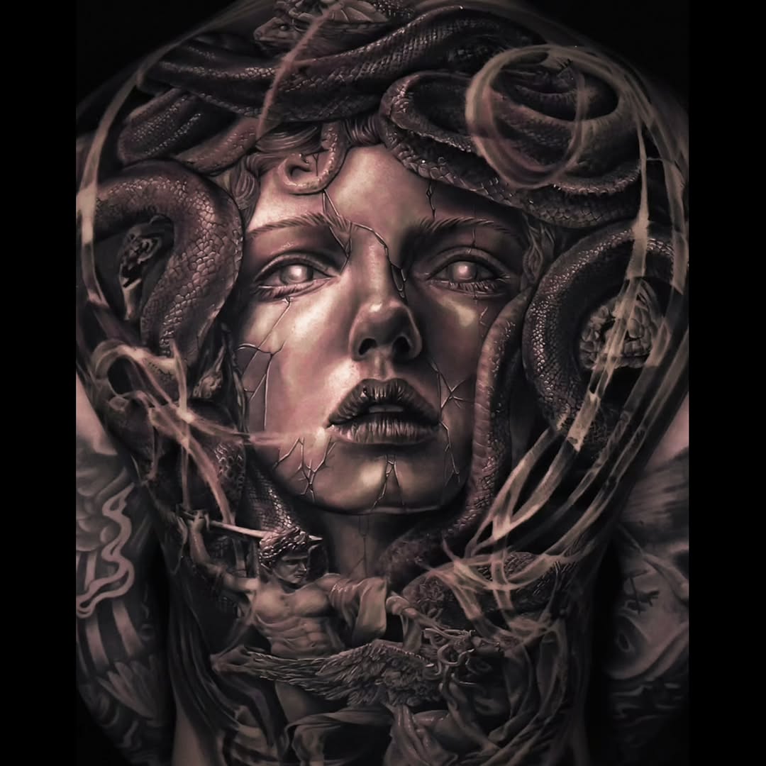 Tattoo by @tattooist_pitasso — realism, dark_realism