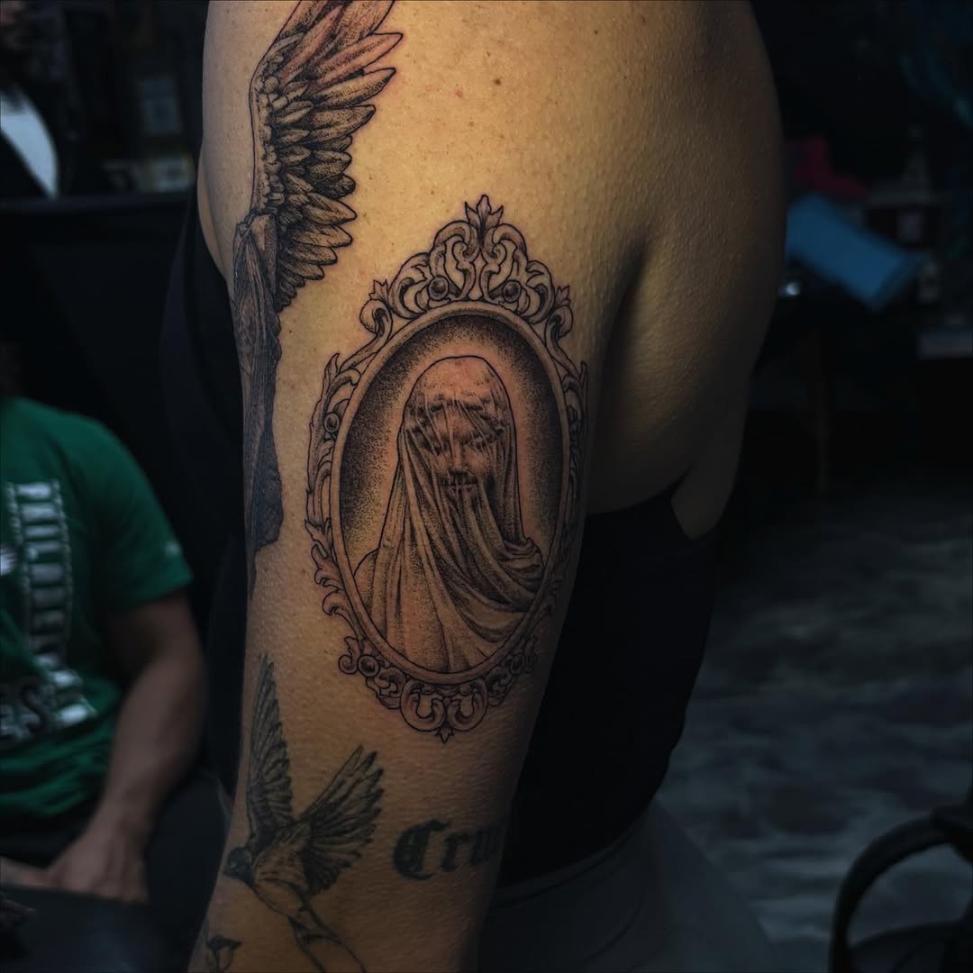 Tattoo by @syddix_art — black_and_grey, realism