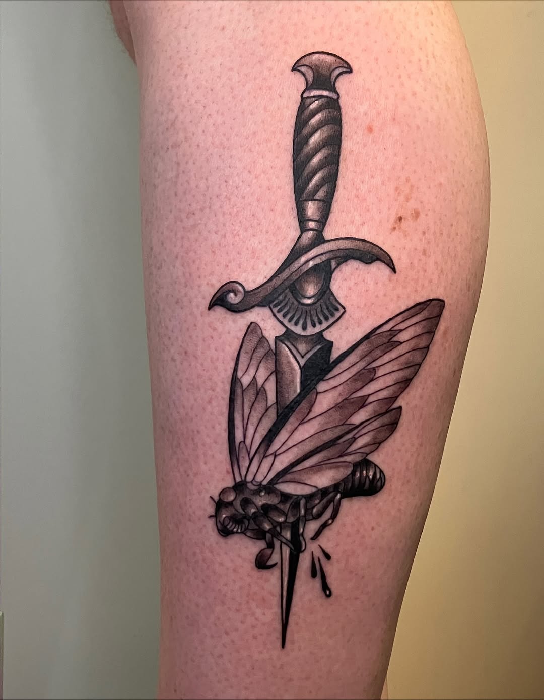 Tattoo by @huntermcginnis_ โ black_and_grey, realism