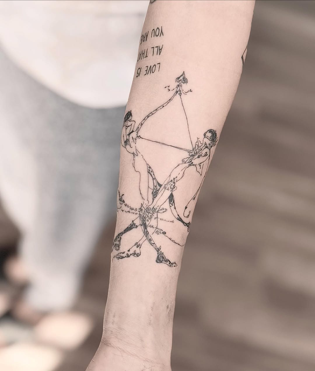 Tattoo by @jabbeytattoo — fine_line, illustrative