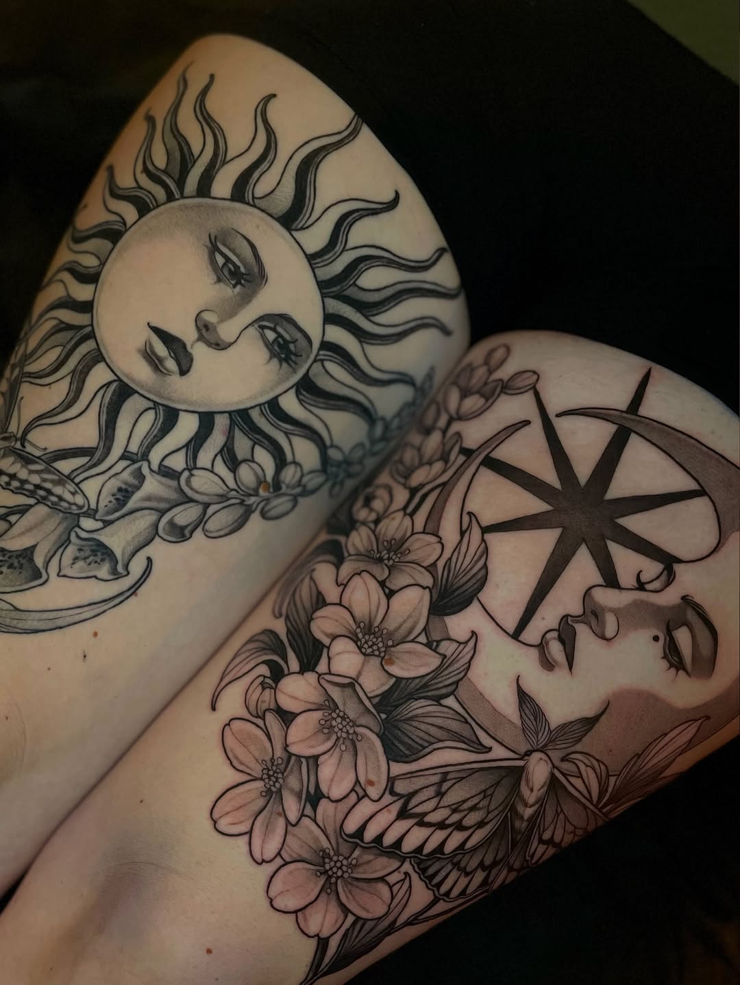 Tattoo by @madelart_ — black_and_grey, illustrative