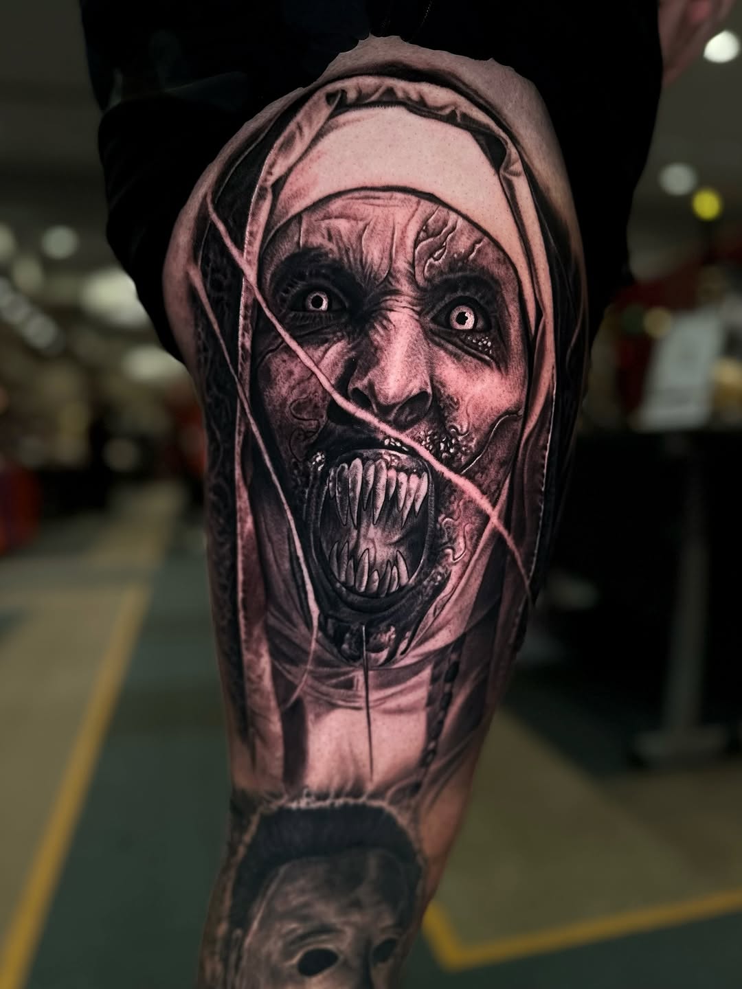 Tattoo by @jessewhitetattoo — realism, dark_realism
