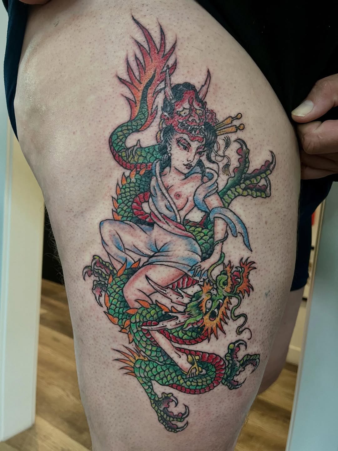 Tattoo by @milford13 — japanese_irezumi, neo_traditional