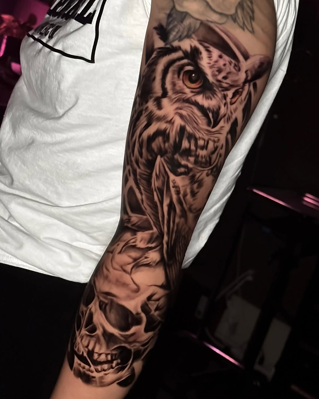 Tattoo by @mannyramirezart — realism, black_and_grey