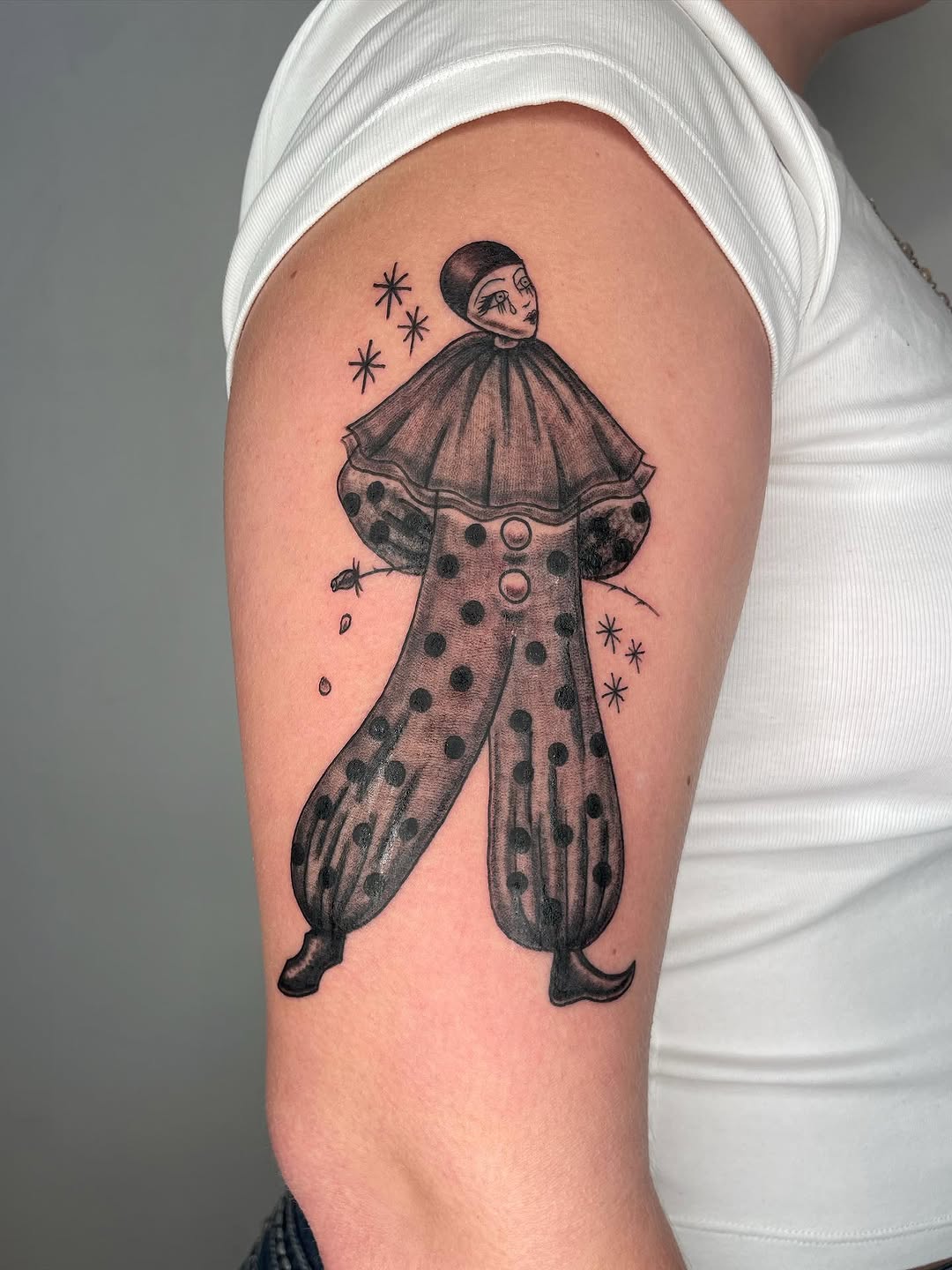 Tattoo by @the.end.illustration — black_and_grey