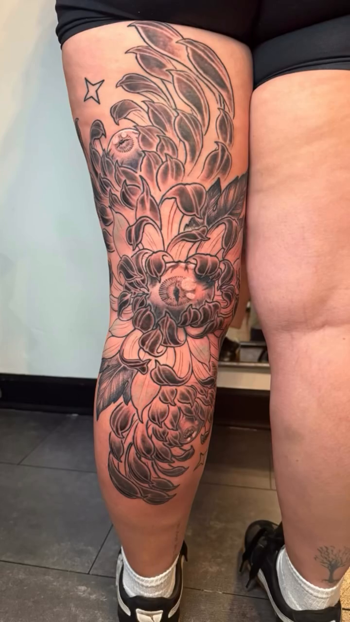 Tattoo by @vincedibiasotattoos — japanese_irezumi, black_and_grey