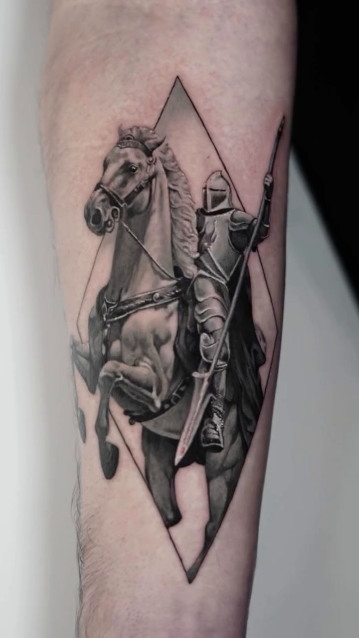 Tattoo by @tateart — realism, black_and_grey