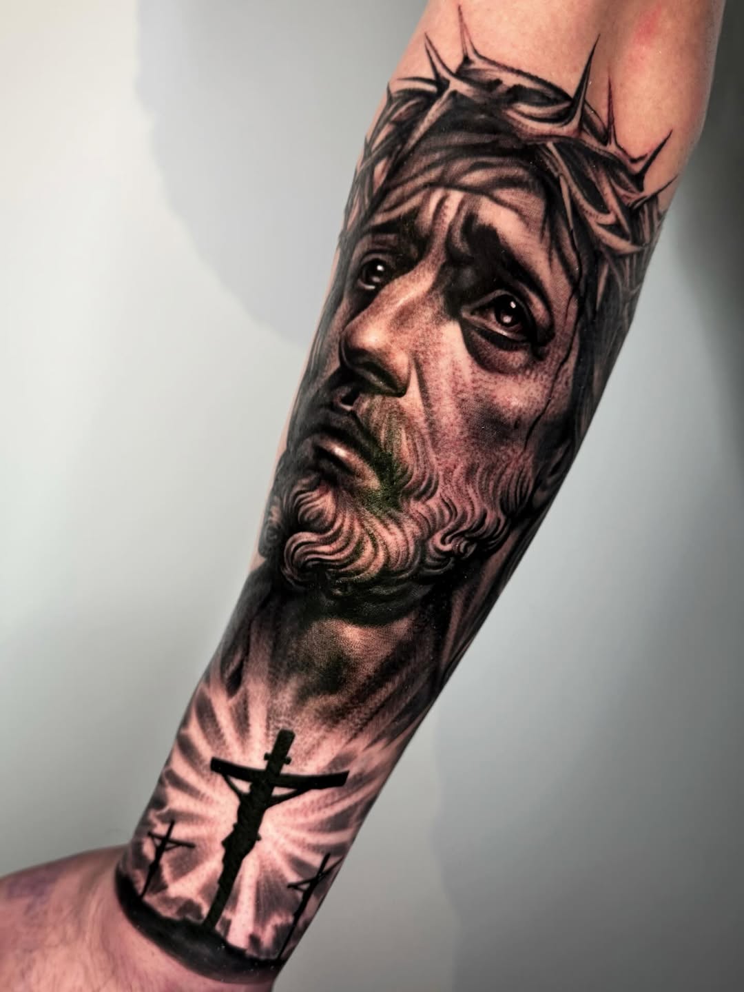 Tattoo by @tatts_by_t โ realism, black_and_grey