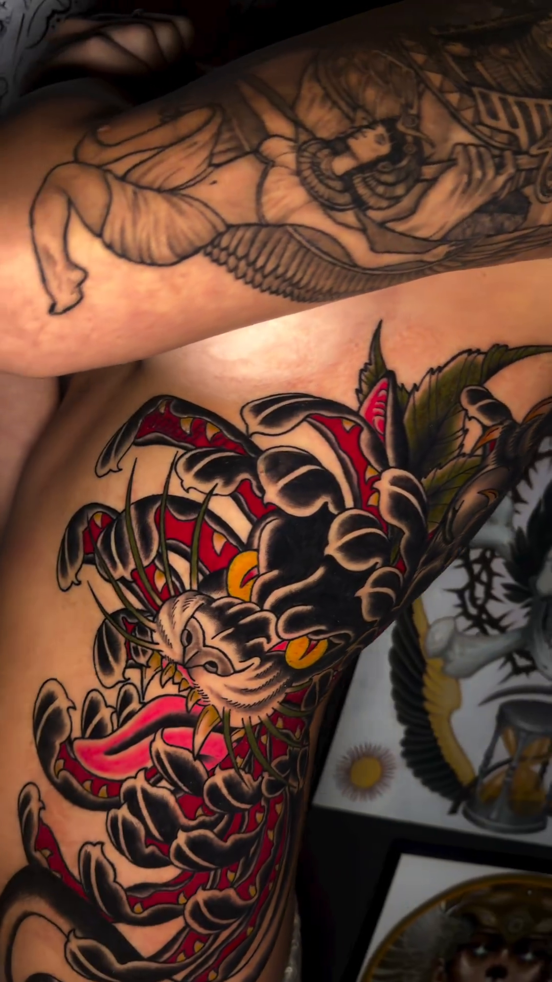 Tattoo by @jaws_the_artist β japanese_irezumi