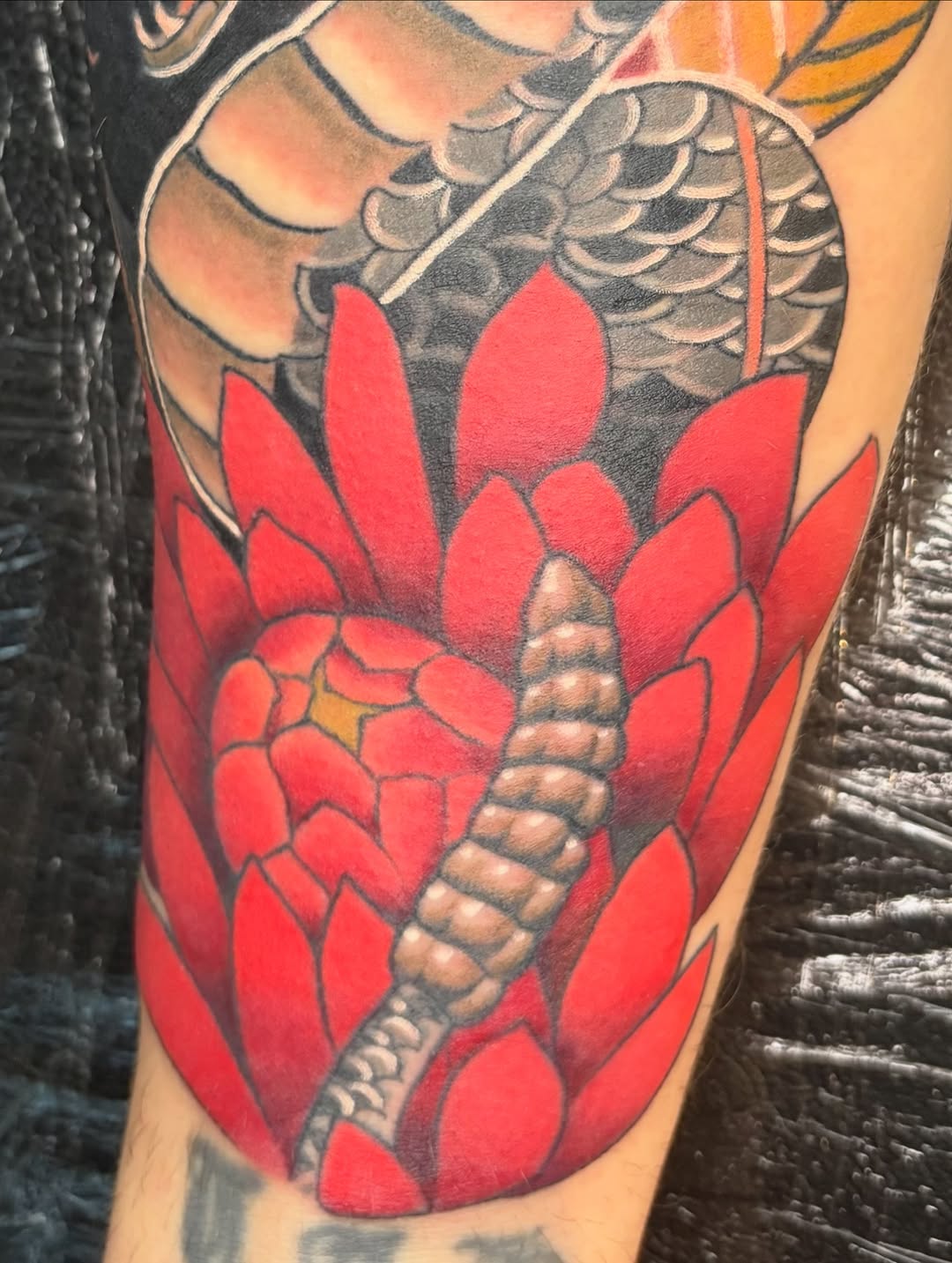 Tattoo by @fortunate_flesh — japanese_irezumi, illustrative