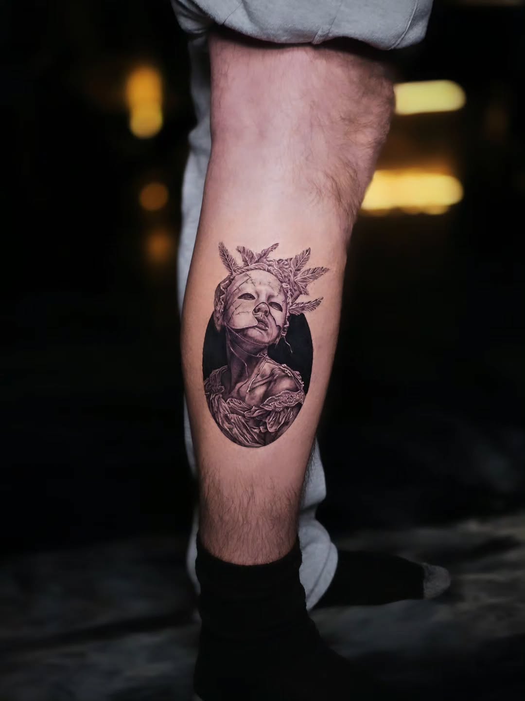 Tattoo by @jakebarneyfromstatefarm — realism, dark_realism